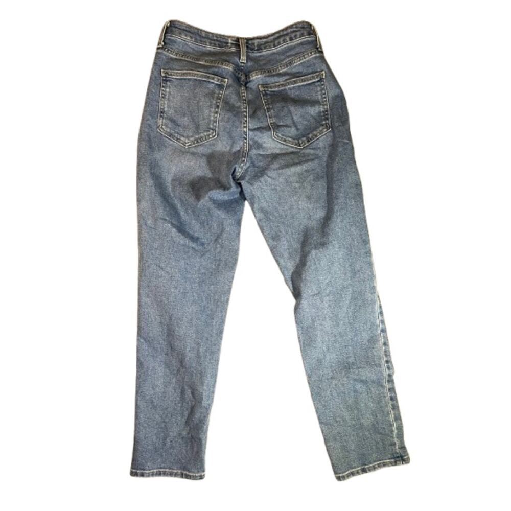 Just Black Denim blue jeans light wash 28 made in USA